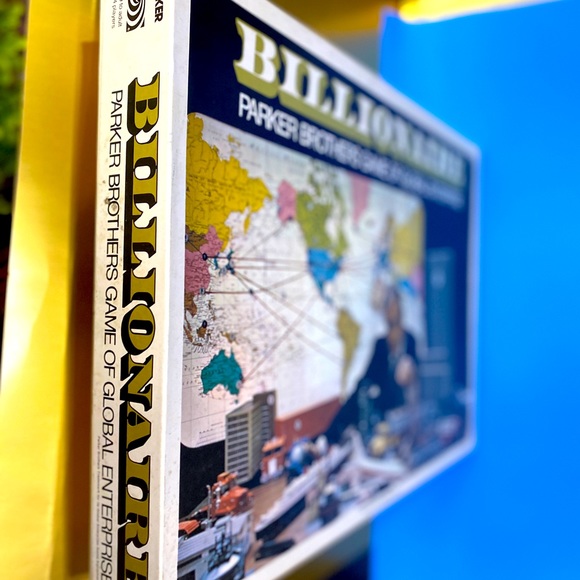 PARKER BROTHERS VINTAGE 1973 BILLIONAIRE BOARD GAME OF GLOBAL ENTERPRISE #43 - Picture 12 of 13